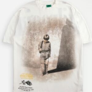 Civil Regime x Star Wars "Pain Anakin" American Classic Oversized Tee in Butter
